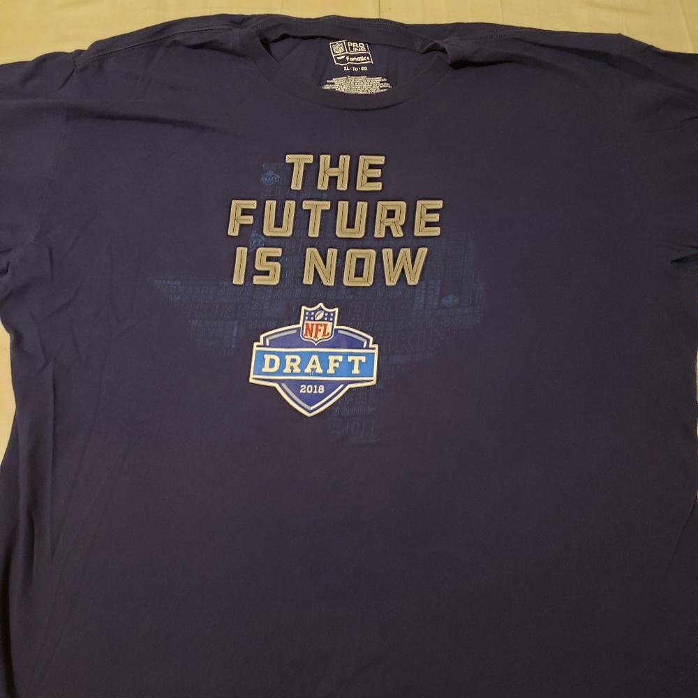 2018 NFL draft XL shirt